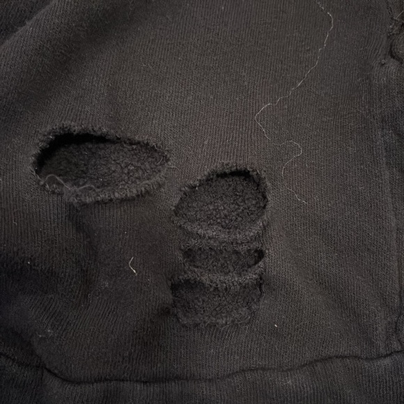 Girls Ripped Sweater With Ties On the Size Size S - Picture 5 of 6